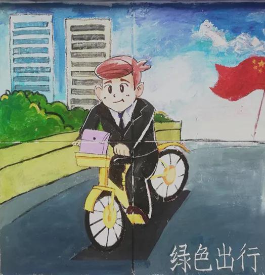 环保涂鸦绿色生活每一天你值得拥有