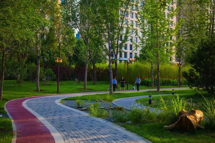 蓝调北京 | 东四环百子湾公园开园 居民家门口休闲赏美景