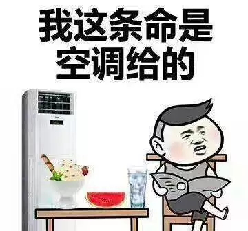吹着空调吃西瓜才叫夏天!
