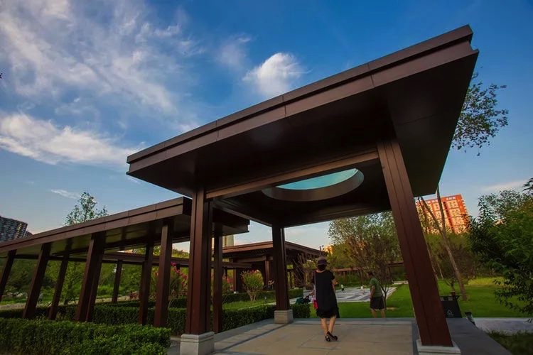 蓝调北京 | 东四环百子湾公园开园 居民家门口休闲赏美景