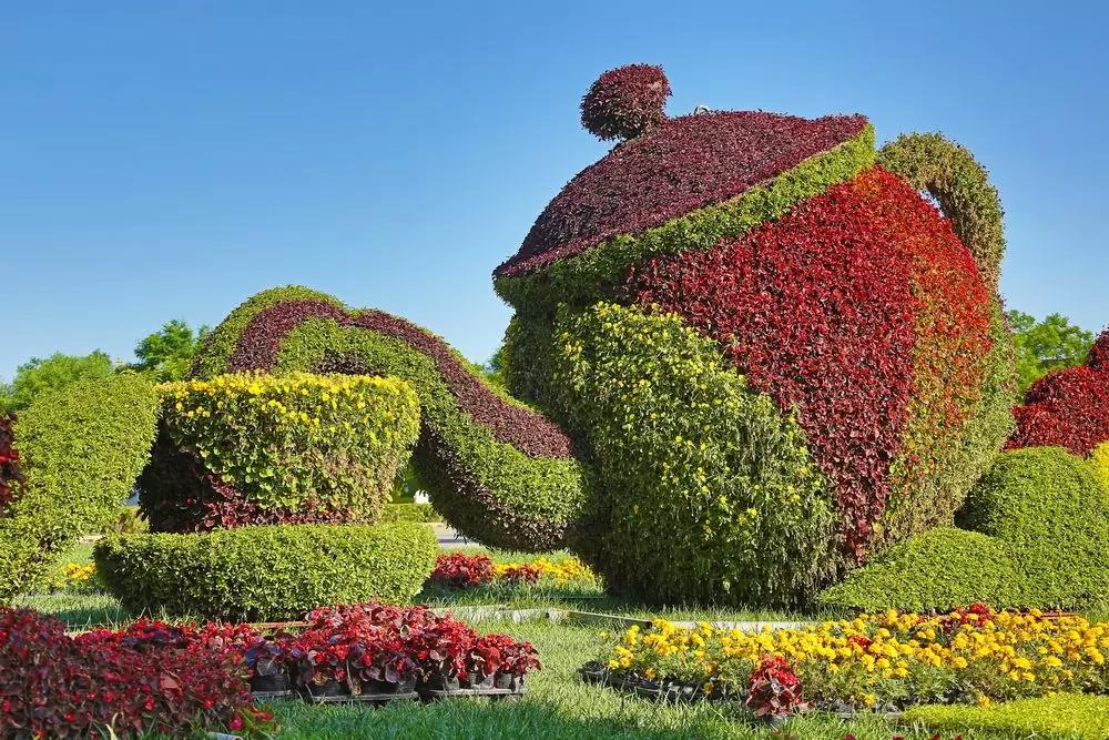 蓝调北京 | 绿雕扮靓草桥村 古老花乡今更美